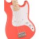 Squier Sonic Bronco Bass Tahitian Coral Body Detail