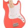 Squier Sonic Bronco Bass Tahitian Coral Body Detail