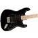 Squier Sonic Stratocaster HSS Black Body Angle