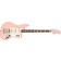 Squier Squier FSR Classic Vibe Bass VI Laurel Fingerboard Parchment Pickguard Matching Headstock Shell Pink Front