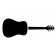 Stagg SA20D 3/4 Acoustic Guitar Left Handed Black
