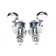 Stentor Locking Guitar Machine Heads Backlocking 3L3R Chrome Back With Fittings
