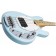 Sterling by Music Man StingRay Short Scale Bass Daphne Blue Body Detail