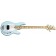 Sterling by Music Man StingRay Short Scale Bass Daphne Blue Front Angle