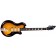 Supro 2030TS Hampton Flame Maple Tobacco Sunburst Front Angle 2