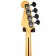 SX SPB62+ 3/4 Size Bass Black Headstock Back