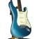 SX SST62+ Electric Guitar Lake Pacific Blue Body Angle