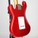SX SST62+ 3/4 Size Electric Guitar Candy Apple Red Body Back Angle