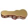 TGI Concert Ukulele Tweed Wooden Case Front