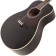 Vintage V300 Acoustic Guitar Starter Package Black Body Front