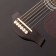 Vintage V300 Acoustic Guitar Starter Package Black Bridge Detail