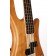 Warwick Teambuilt Pro Series Streamer Stage I 4-String Natural Transparent Satin Body Detail 2