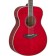 Yamaha FS-TA TransAcoustic Guitar Ruby Red Body