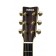 Yamaha LS6 ARE Brown Sunburst Acoustic Guitar Headstock
