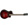 Yamaha APXT2 3/4 Travel Guitar Dark Red Burst Front