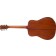 Yamaha FG5G Red Label Acoustic Guitar Back