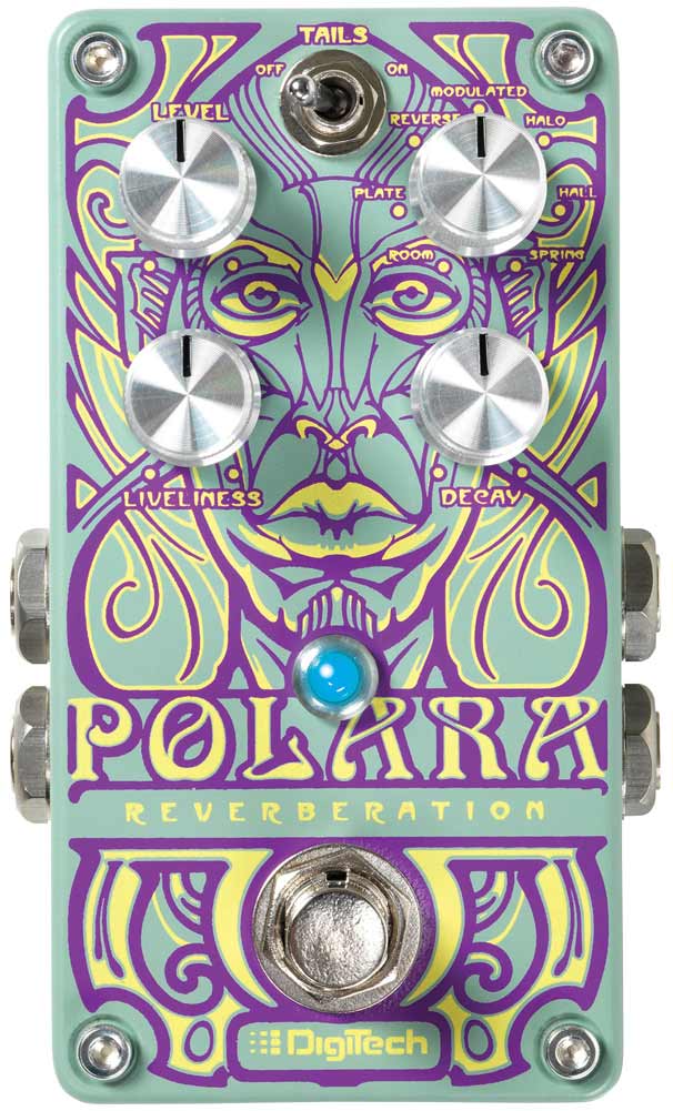 DigiTech Polara Stereo Reverb Pedal