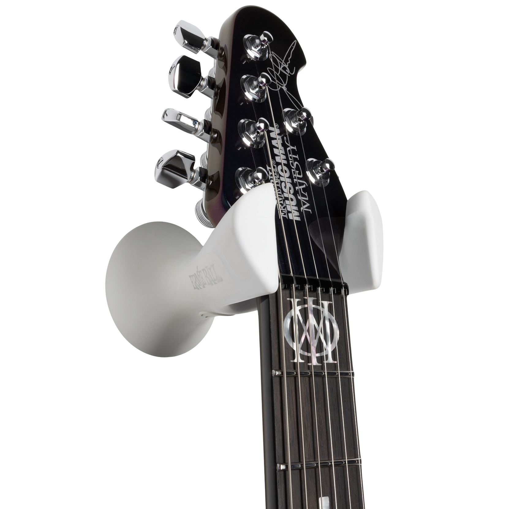 White guitar wall hanger outlet