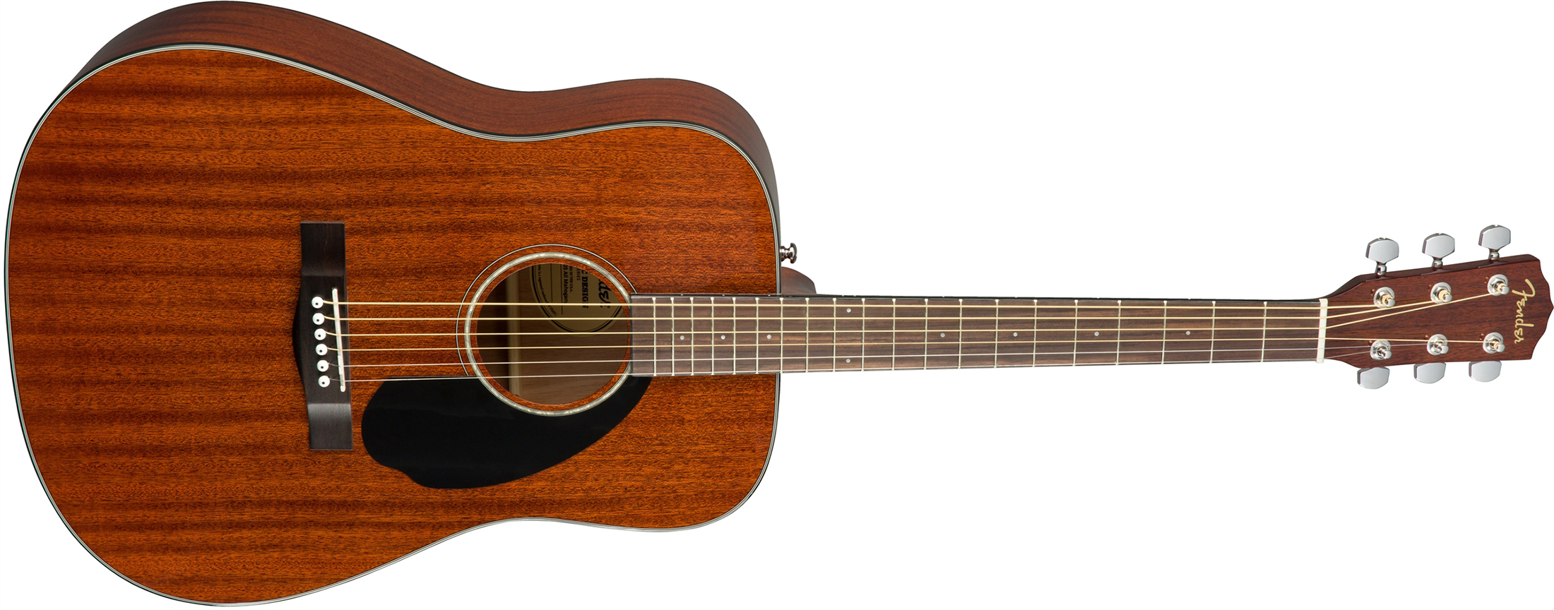 Fender CD 60S All Mahogany Dreadnought Acoustic Guitar Guitar