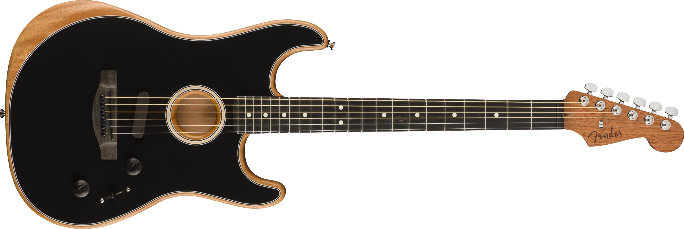 Fender American Acoustasonic Stratocaster Black