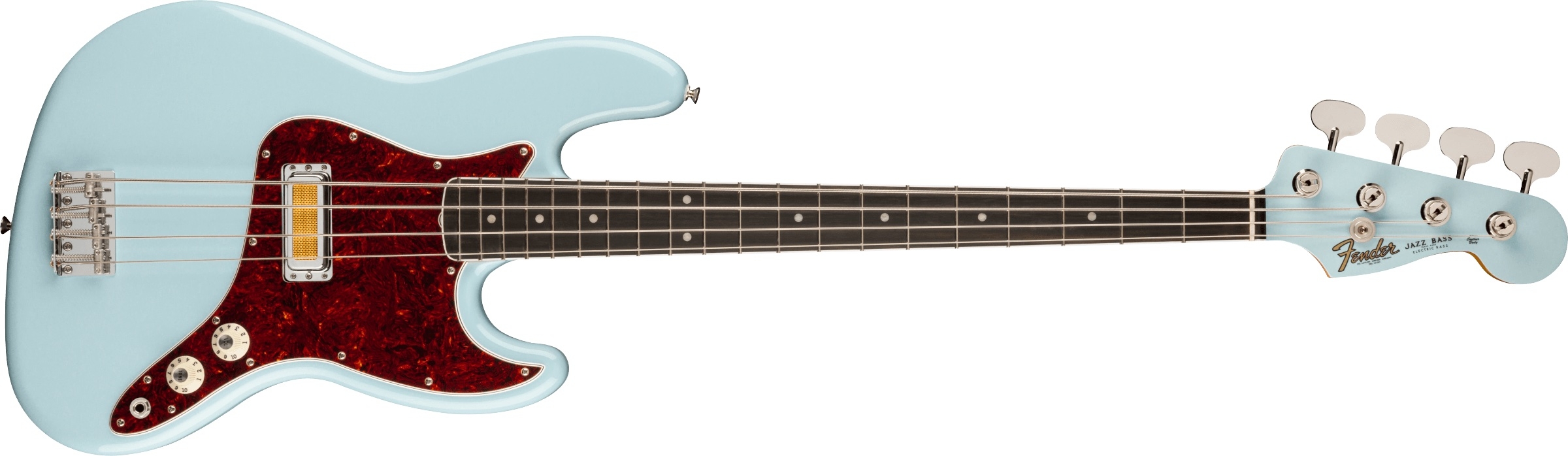 Fender Gold Foil Jazz Bass Sonic Blue Guitar