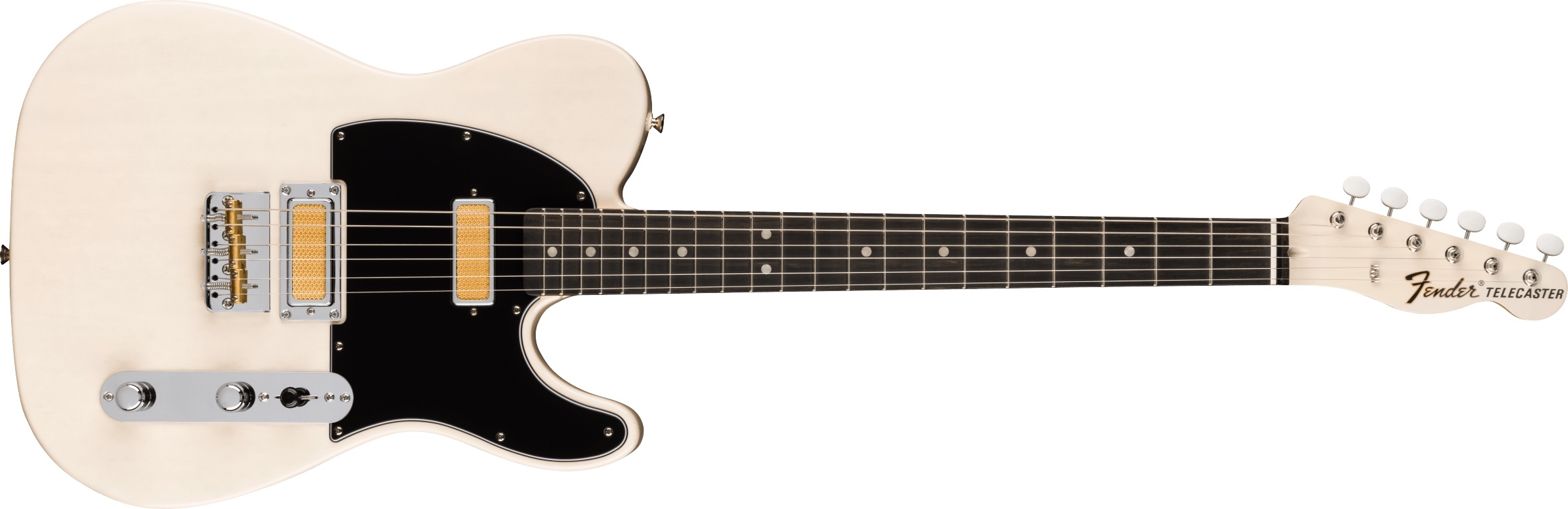 訳あり福袋 送料無料 セール わけあり 福袋 レディ Foil Gold Fender Telecaster Guitar.co.uk - Blonde White ギター