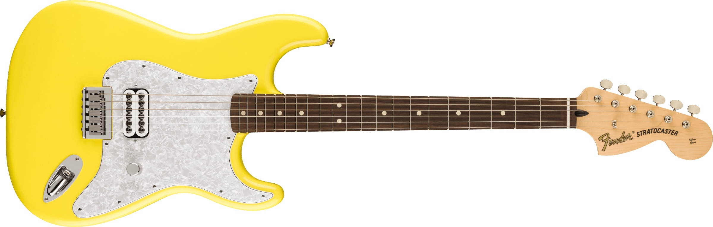 Fender Limited Edition Tom Delonge Stratocaster Graffiti Yellow