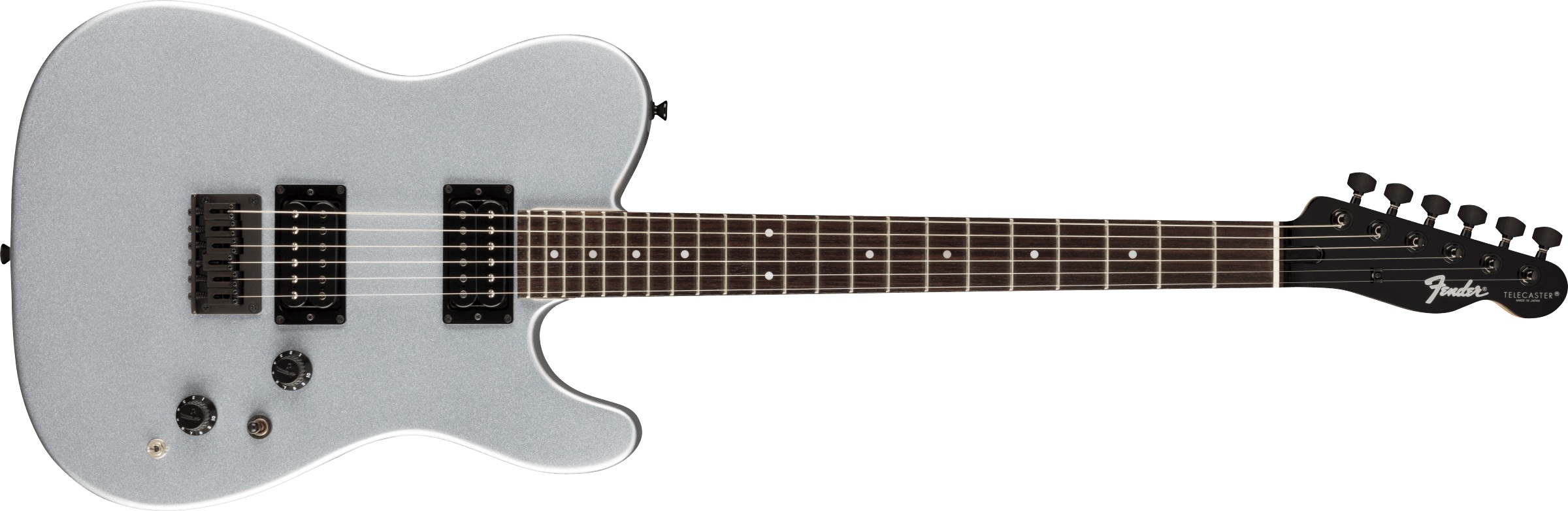 Fender MIJ Boxer Series Telecaster HH Inca Silver Guitar
