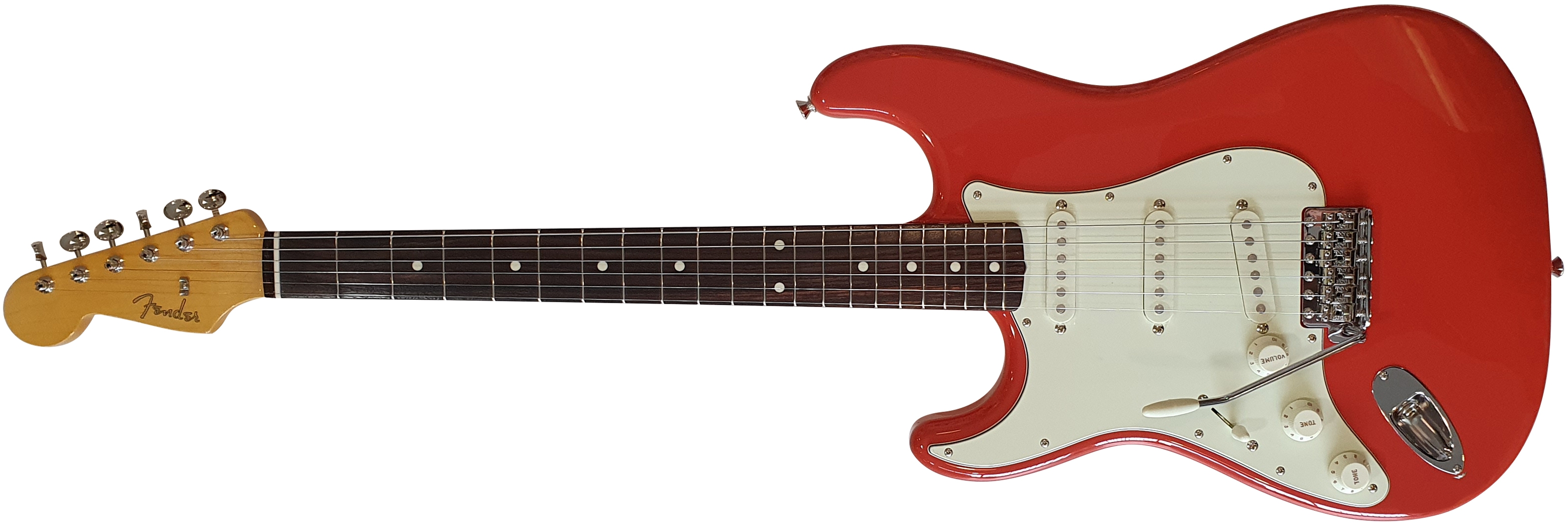 Fender MIJ Limited Edition Traditional 60s Stratocaster Left Handed Fiesta Red