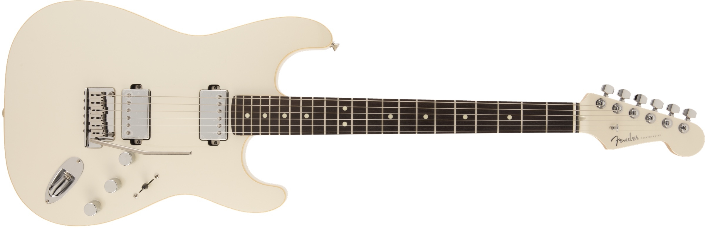 Fender MIJ Modern Stratocaster HH Olympic Pearl Rosewood