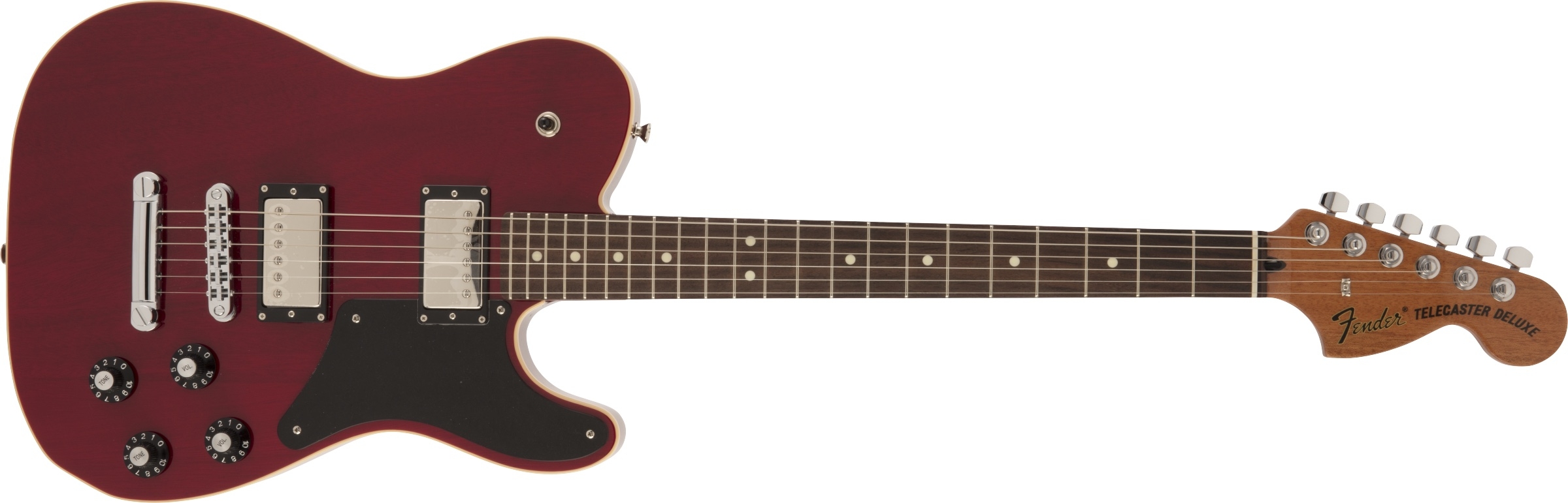 Fender MIJ Troublemaker Telecaster Crimson Red Guitar