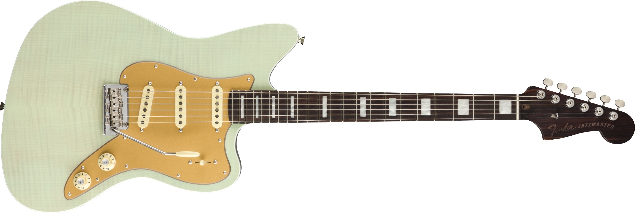 Fender parallel universe volume ii strat jazz deluxe top