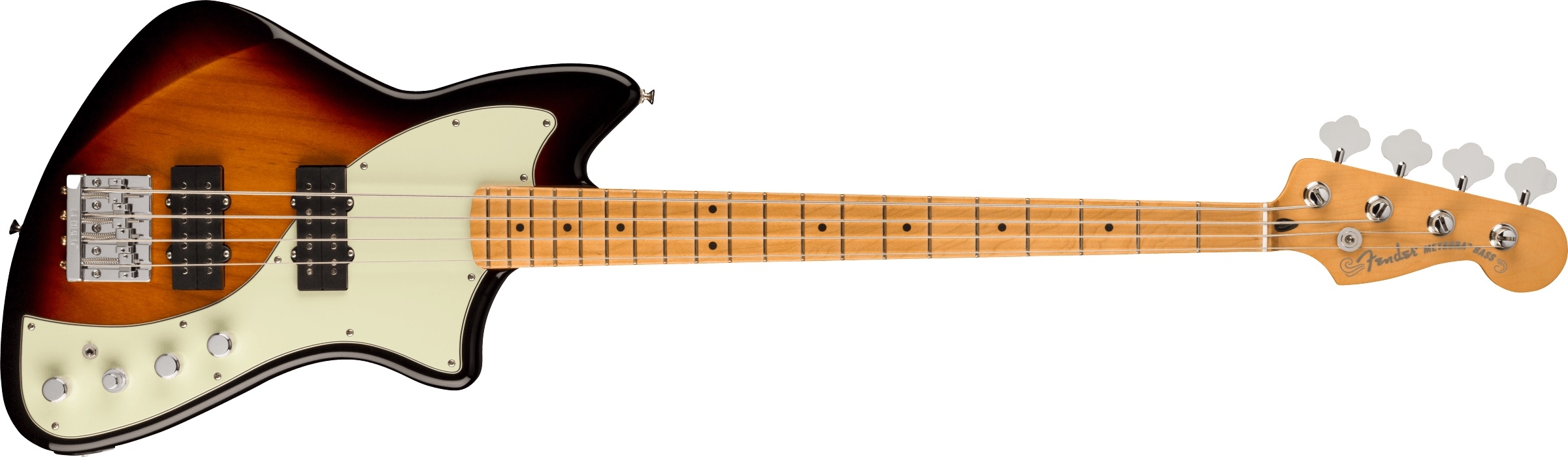 Fender Player Plus Active Meteora Bass 3-Colour Sunburst - Guitarcouk