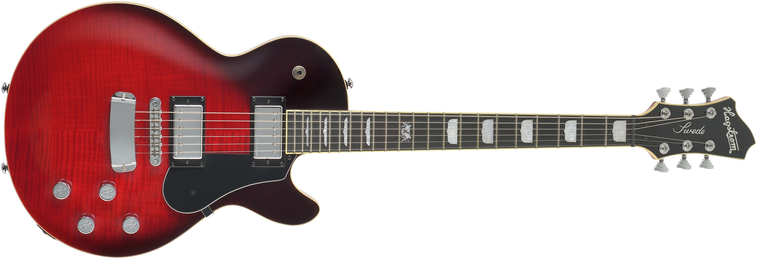 Hagstrom Swede Mk3 Crimson Flame Guitar
