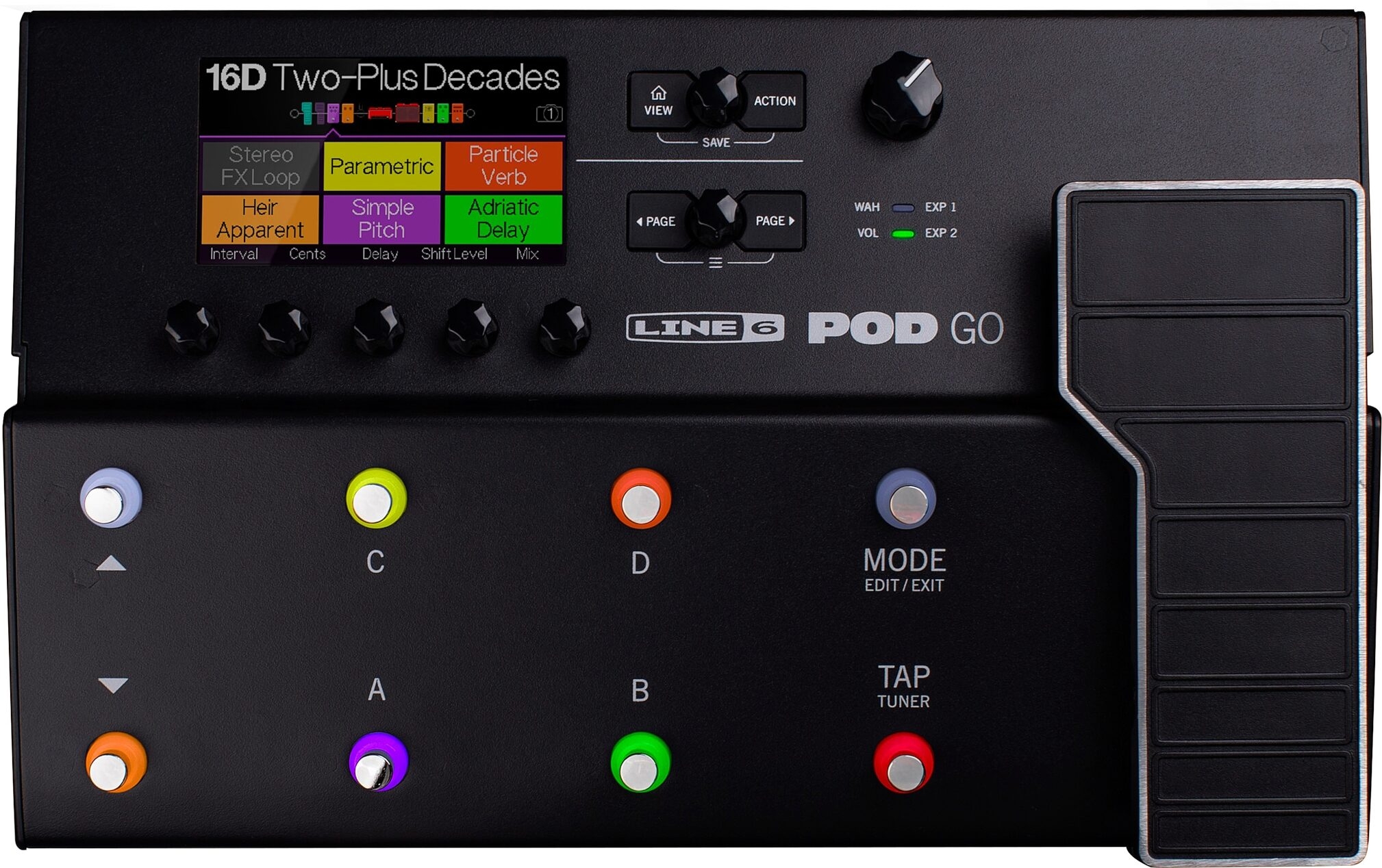 Line 6 POD Go Multi Effects Pedal Guitar