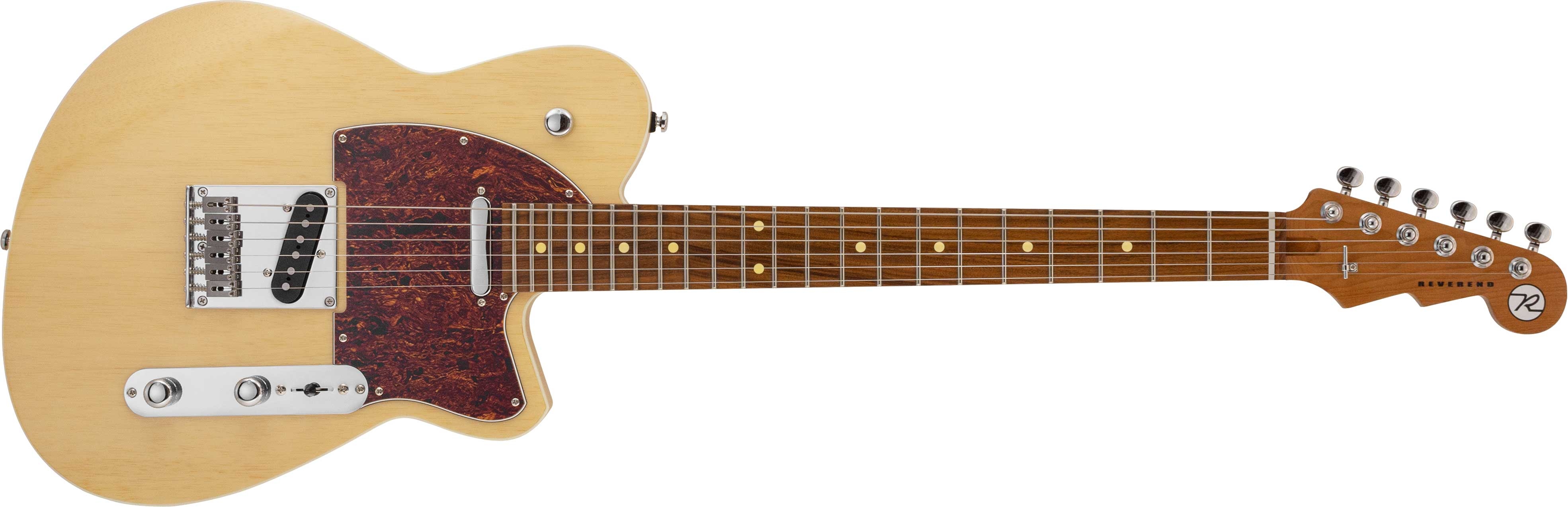 Reverend Trickshot Natural Roasted Maple Guitar