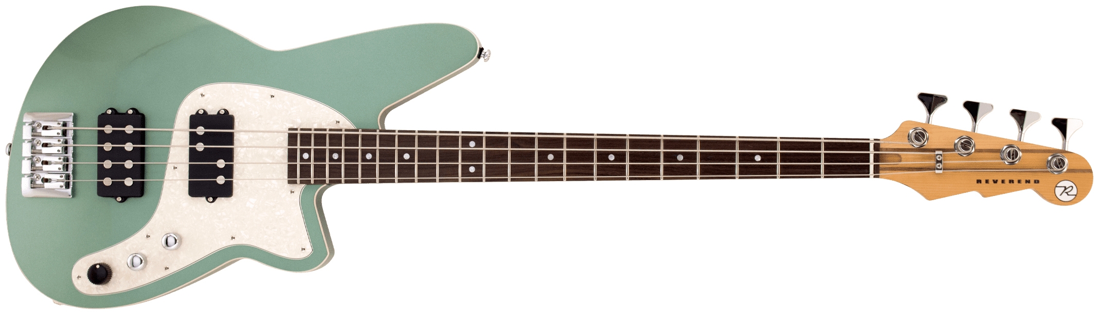 Reverend Mercalli 4 Bass Metallic Alpine