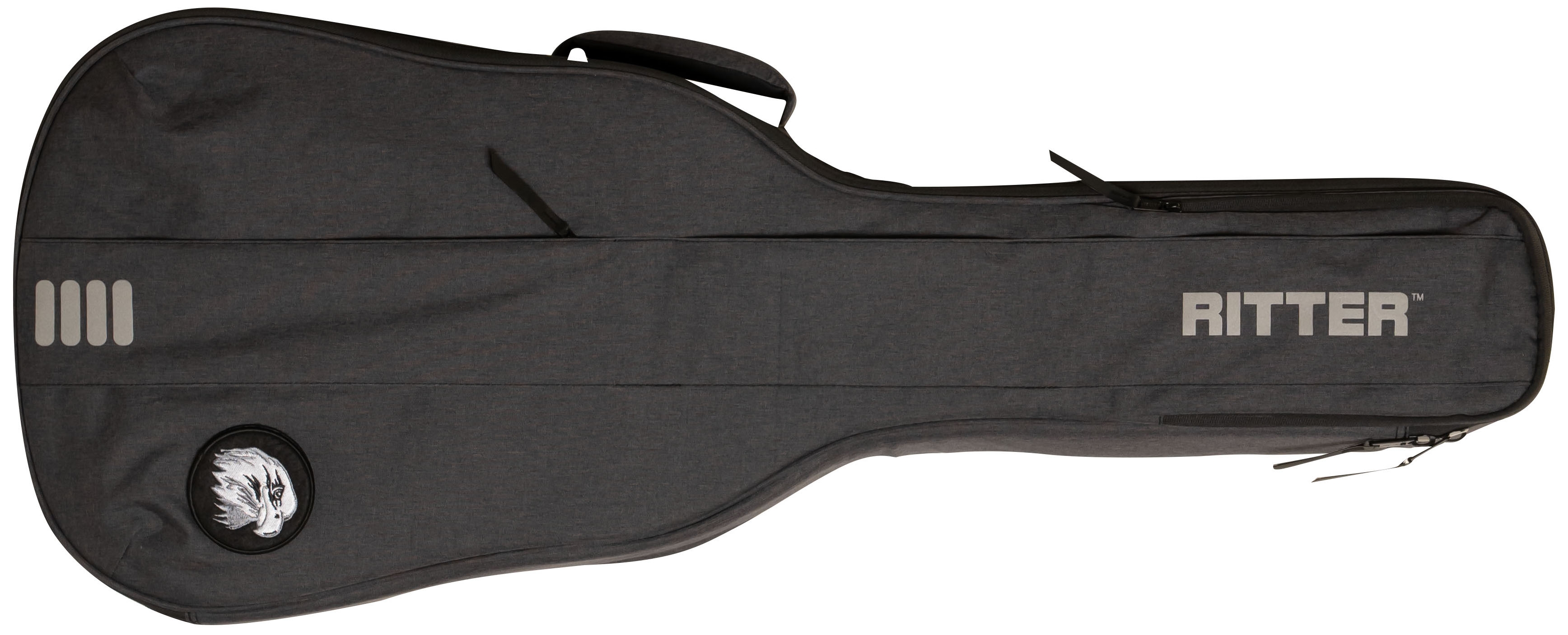 Ritter acoustic guitar bag top