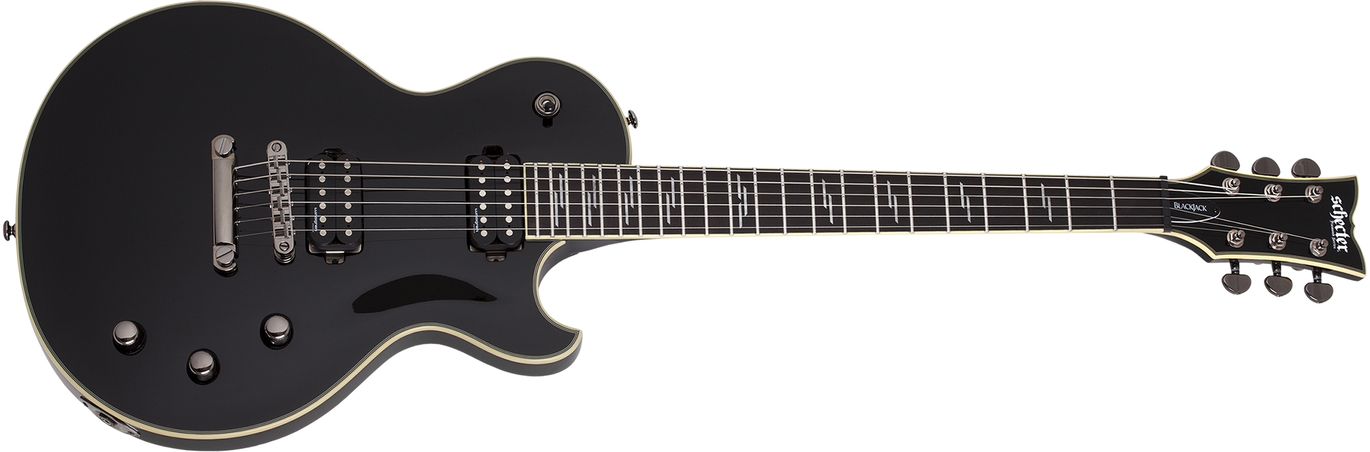 Schecter Solo II BlackJack Gloss Black Guitar