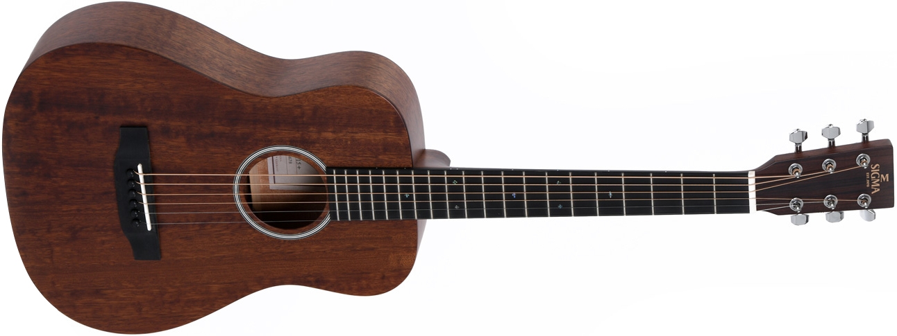 Sigma TM 15 Travel Guitar Solid Mahogany Top Guitar