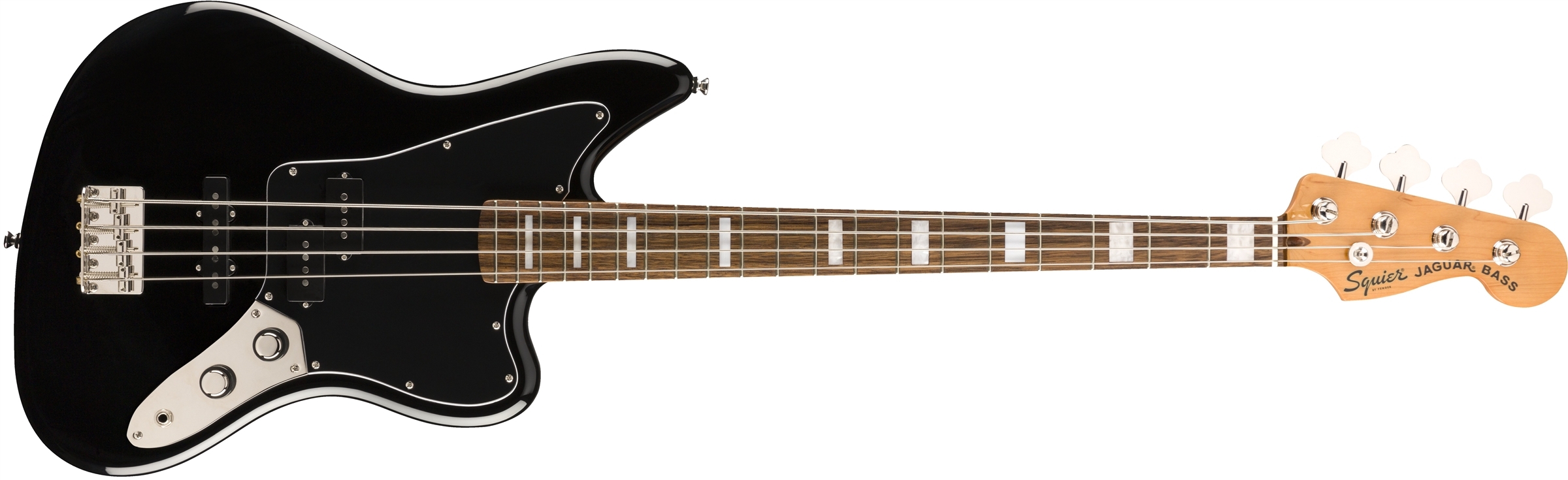 Squier Classic Vibe Jaguar Bass Black Guitar