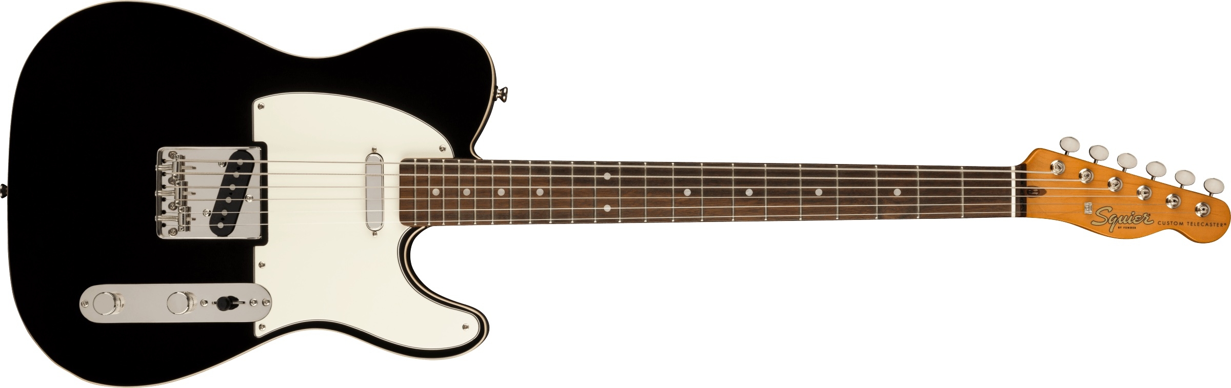 Squier Classic Vibe Baritone Custom Telecaster Black Guitar
