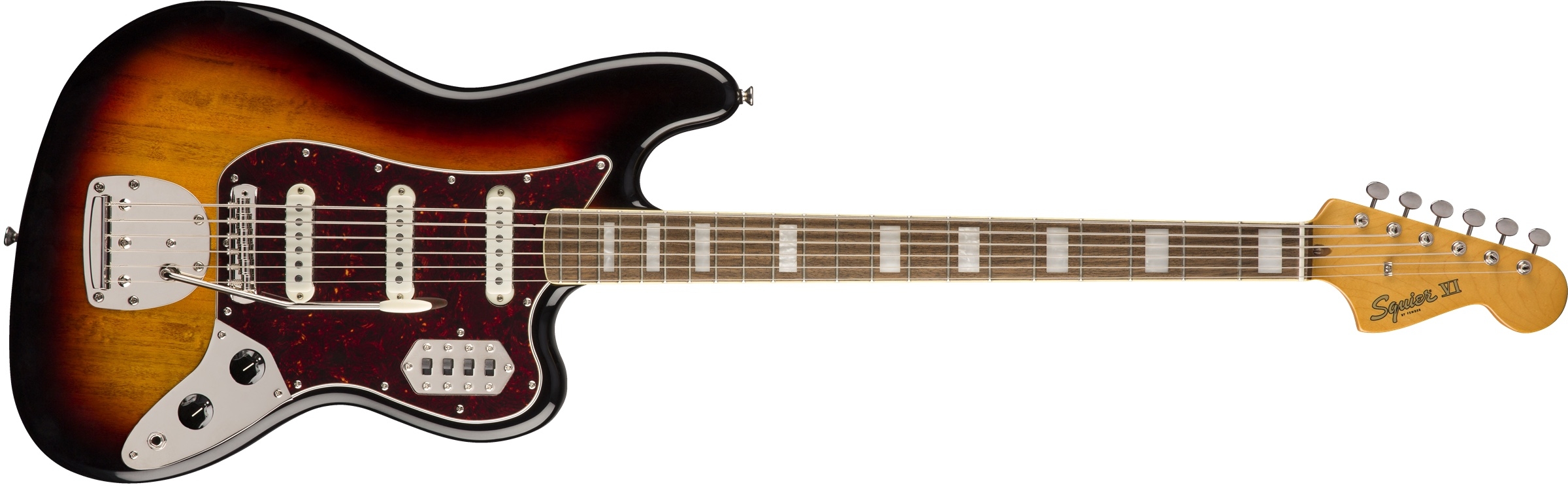 Squier Classic Vibe Bass VI 3-Colour Sunburst