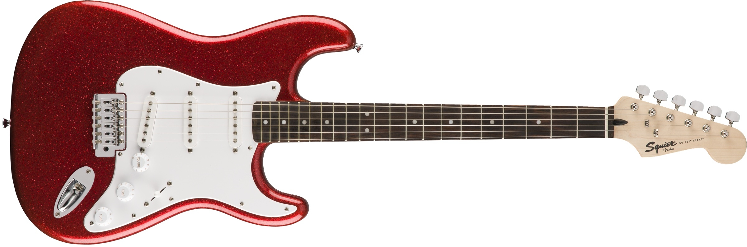 Squier FSR Bullet Stratocaster Red Sparkle Guitar