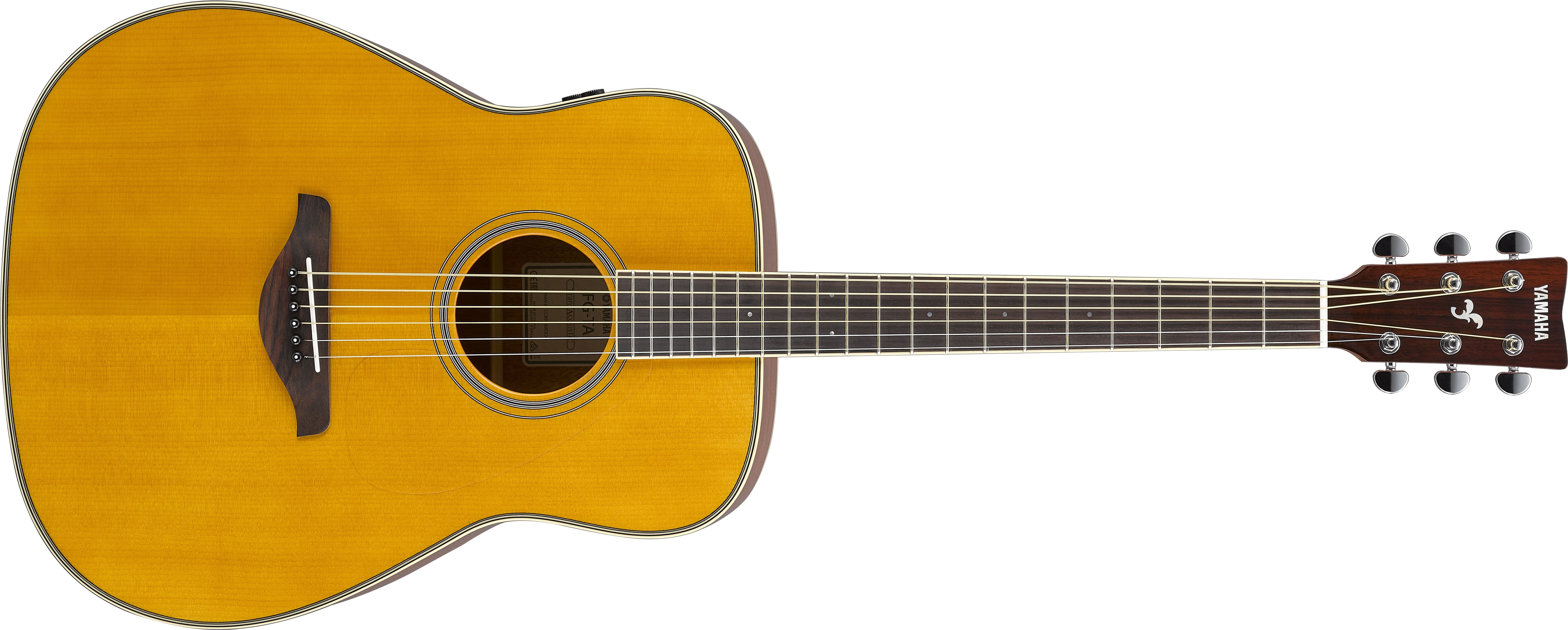 Yamaha FG TA TransAcoustic Vintage Tint Guitar