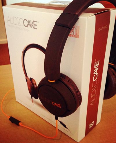 AudioCAKE TGAC10BO Brown Lifestyle Headphones