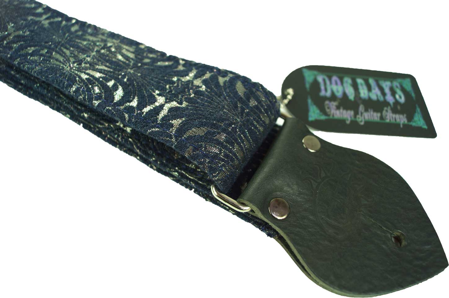 Dog Days Blue Mandala 2-Inch Wide Guitar Strap Dog Days Blue Mandala 2-Inch Wide Guitar Strap