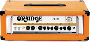 Orange Crush CR120H Amp Head Top Angle Orange Crush CR120H Amp Head Top Angle