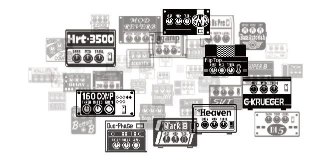 Zoom B1Xon effects